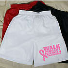 Men's Walk for Breast Cancer Awareness Mesh Shorts