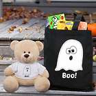 Halloween Boo Sherman Bear and Candy Tote Gift Set