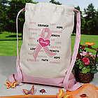 Hope and Love Breast Cancer Awareness Backpack