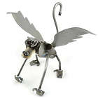 Flying Monkey Metal Sculpture