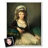 Personalized Portrait of Madame Fresnes from Photo Print