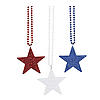 Red, White and Blue Star Necklaces