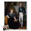 Classic Painting Royal Couple II Personalized Print