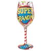 Super Grandma Wine Glass
