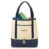 Personalized Cotton Insulated Tote and Cooler