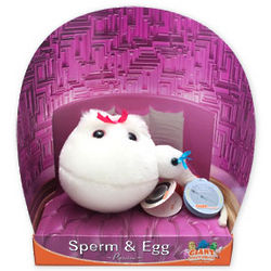 Sperm and Egg Passion Plush Set