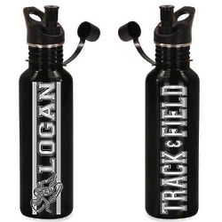 Personalized Track and Field Water Bottle