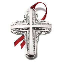 Towle 2016 Sterling Silver Cross Ornament