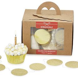 Champagne Cupcake Baking Kit