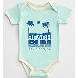 Beach Bum Baby Bodysuit