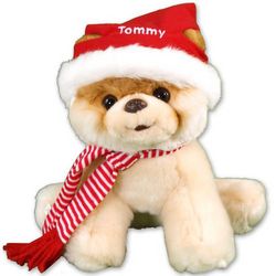 Boo the World's Cutest Christmas Dog Stuffed Toy
