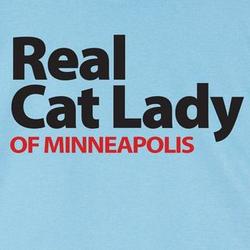 Real Cat Lady of Personalized T-Shirt
