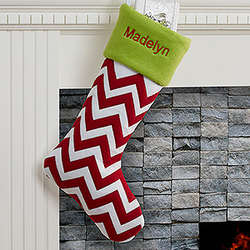 Holiday Tidings Personalized Stocking