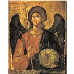 St Michael Archangel Byzantine Icon Print