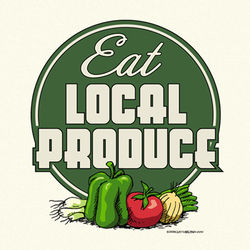 Eat Local Produce T-Shirt