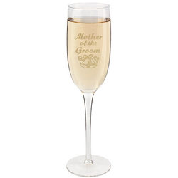 Mother of the Groom Champagne Flute