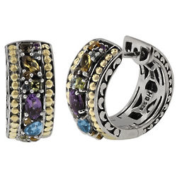Balissima Mosaic Multi Gemstone Earrings