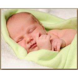 Picture Perfect New Baby Photo Canvas