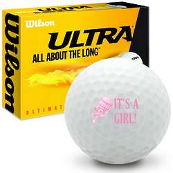 It's a Girl Wilson Ultra Golf Balls