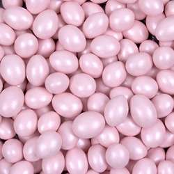 Pastel Pink Chocolate Almonds