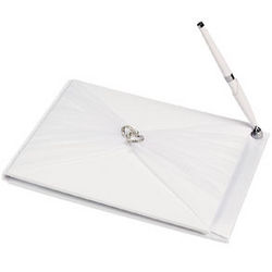 Two Hearts Wedding Guest Book and Pen Set