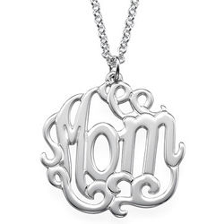 Fancy Mom Sterling Silver Necklace