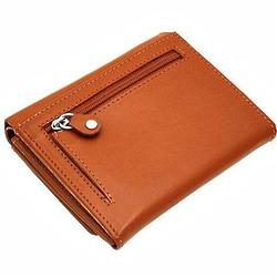 Personalized Lady's Leather Snap Closing Wallet