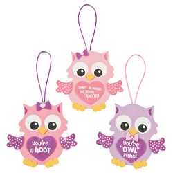Valentine Owl Ornament Craft Kit