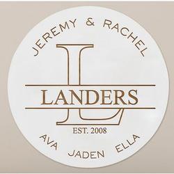 Personalized Family Circle Plaque
