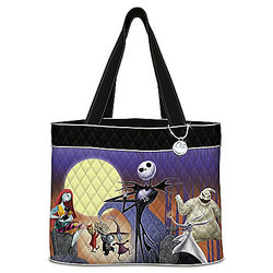 Tim Burton's The Nightmare Before Christmas Quilted Tote