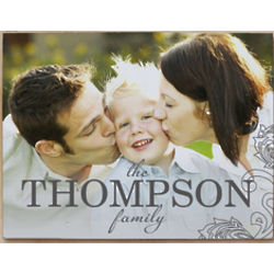 Personalized Family Elegance Photo Canvas