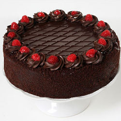 Chocolate Chambord Cake