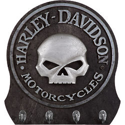 Harley Davidson Skull Key Rack
