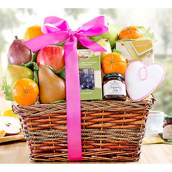 Spring Fruit and Sweets Gift Basket