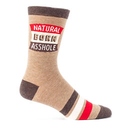 Men's Natural Born Assh*le Socks