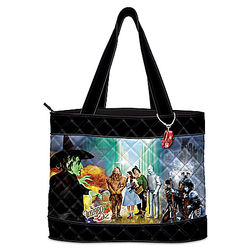 The Wizard of Oz Women's Tote Bag with Ruby Slippers Charm