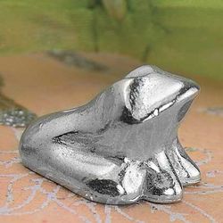 Lucky Pewter Frog