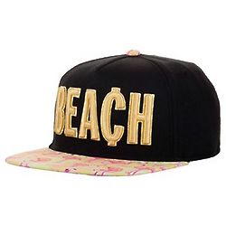 Men's Beach Snapback Hat