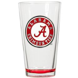 Personalized Alabama Crimson Tide Pint Glass