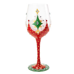 Holiday Soiree Wine Glass