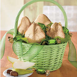 St. Patrick's Day Pears Gift Basket