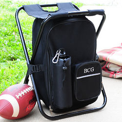 Personalized Tailgate Backpack Cooler Chair