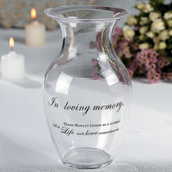 In Loving Memory Vase