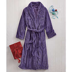 Purple Personalized Ladies Robe