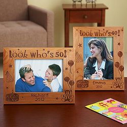 Personalized Birthday Picture Frame