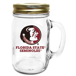 2 Florida State Seminoles Mason Jars