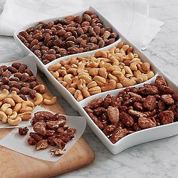 Nuts and Ceramic Tray Gift Set