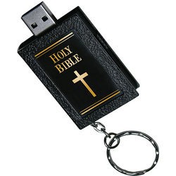 USB Digital Speaking Bible Keychain