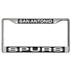 San Antonio Spurs Laser Chrome License Plate Frame