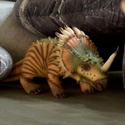 Giant, Soft, and Flexible Styracosaurus Dinosaur Toy